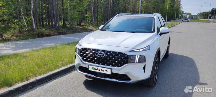 Hyundai Santa Fe 2.5 AT, 2022, 35 400 км