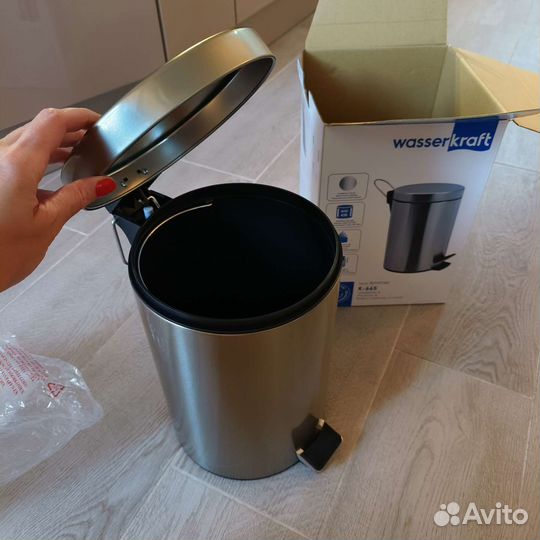 Ведро с педалью wasserkraft к-665 новое