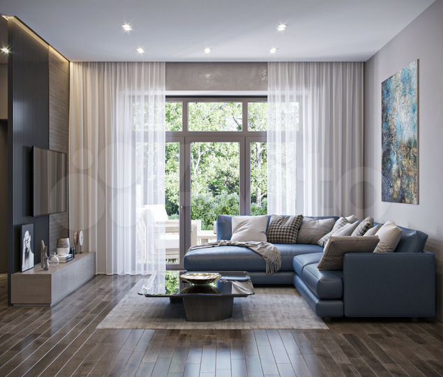 Таунхаус 91 м² на участке 1 сот.