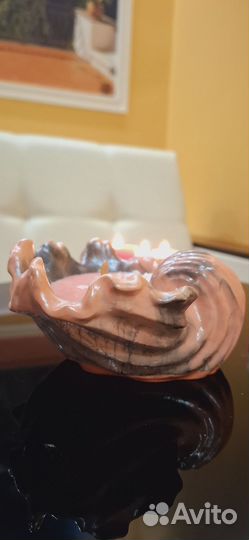 Ароматическая свеча в форме ракушки