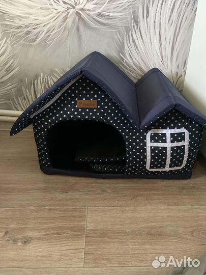 Мягкий домик для собаки