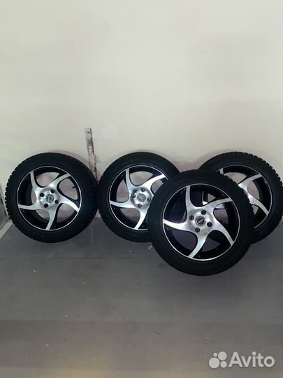 Колеса R16 4/108 на зимней резине 205/55