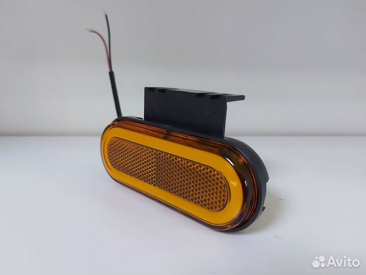 Фонарь габаритный 144-00 неон желтый светодиодный