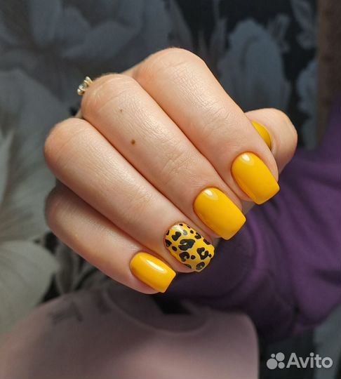 Маникюр гель лак