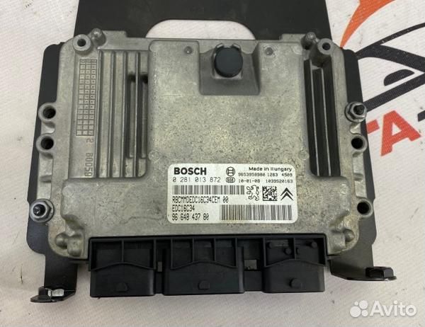 Блок управления двигателем Citroen C4 хэтчбек