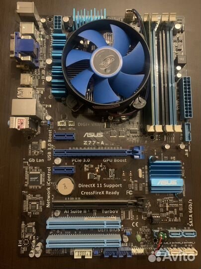 Материнская плата 1155 z77