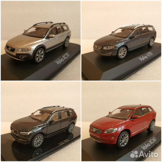 Качественные модели авто Volvo Saab 1:43 от