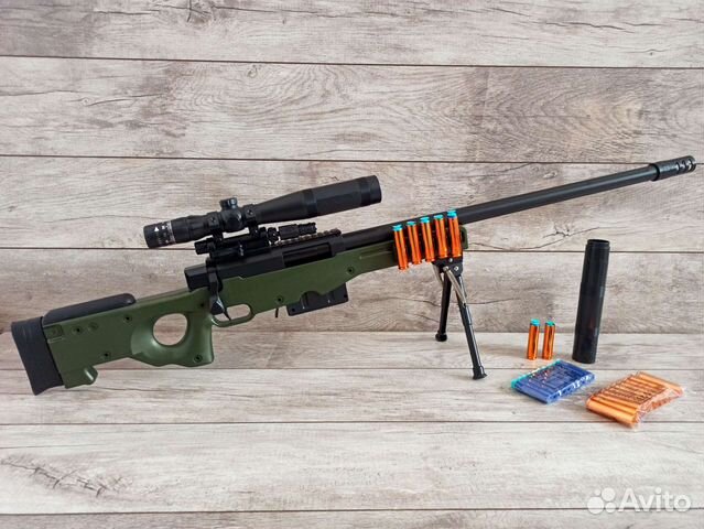 Nerf снайперская винтовка