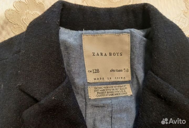Пиджак zara boys