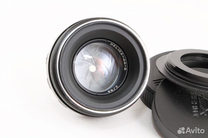 Гелиос-44-2 58 mm f/ 2 + переходник зеркалки Canon