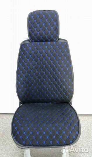 Авточехлы из льна к-т на нескользящем подкладе