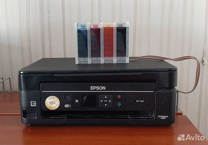 Мфу epson XP-342 с снпч. Принтер
