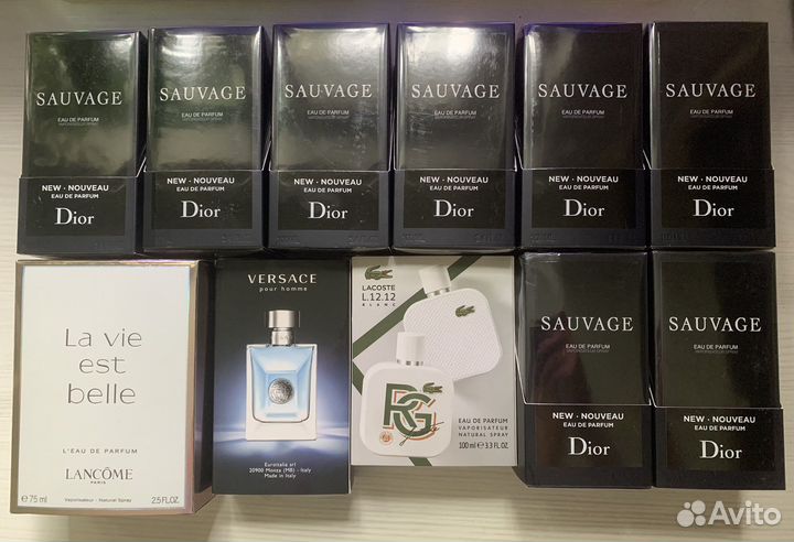 Женская и мужская туалетная вода