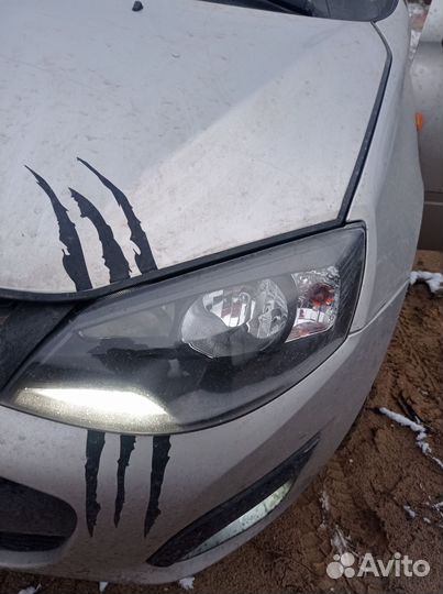 Фара левая калина 2