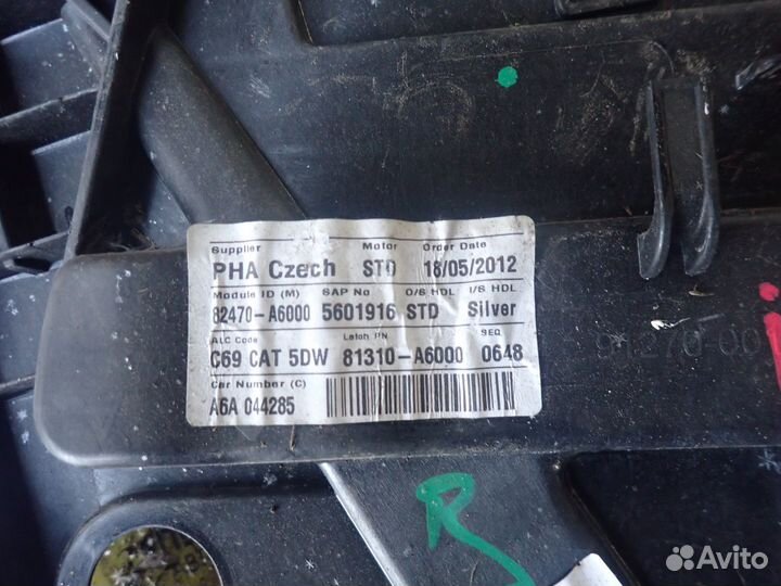 Стеклоподъемник передний левый Hyundai i30 2