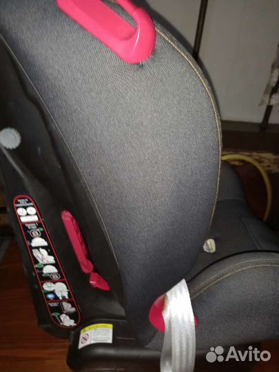 Кресло автомобильное группа1/2(9-25кг.) фирма Р А