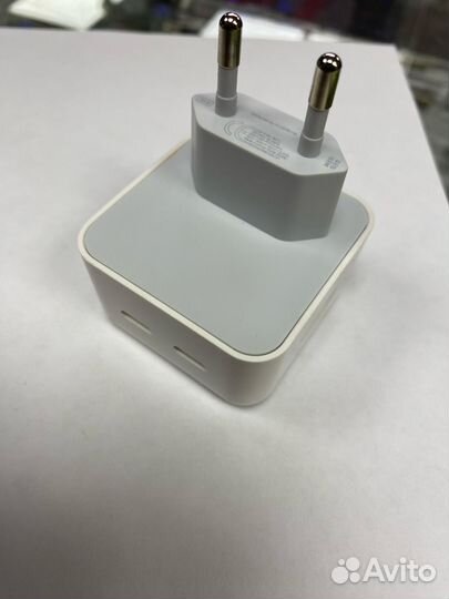 Зарядное устройство от сети 2 выхода Type-C