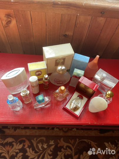 Флаконы от духов разные одним лотом