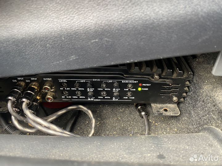 Усилитель мощности четырёх канальный bulava 4.70