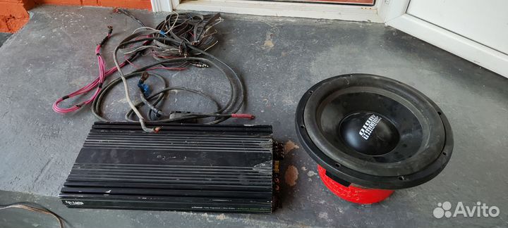 Усилитель и сабвуфер