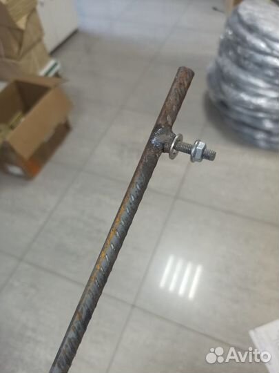 Стойка заземления для электропастуха 1 метр