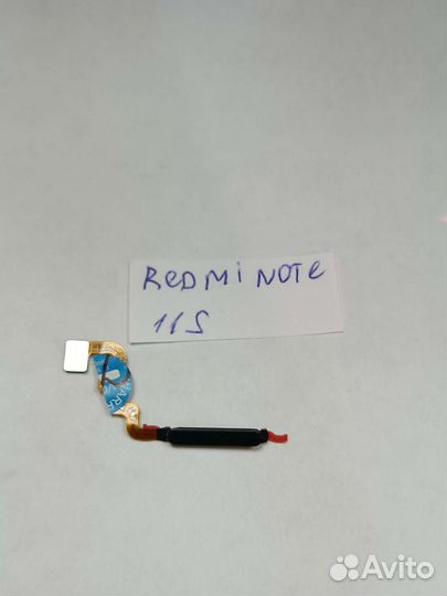 Шлейф сканер отпечатков redmi note 11s ориг