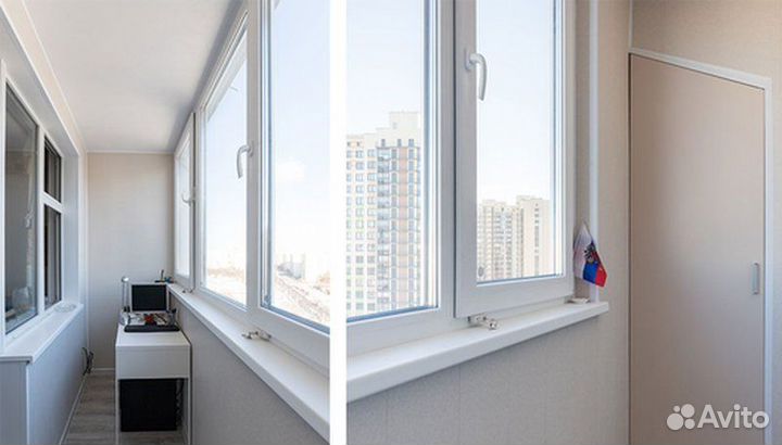 Остекление балконов и лоджий