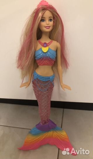 Кукла барби радужная русалка