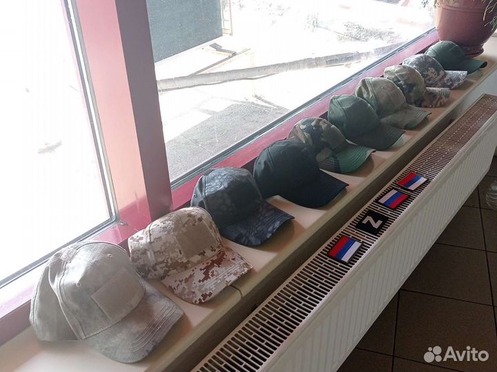 Бейсболки и шевроны Z Триколор на липучке