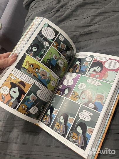 Комикс время приключений