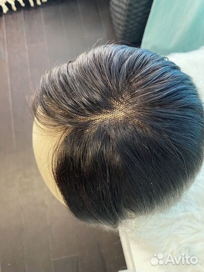 Накладка из натуральных волос