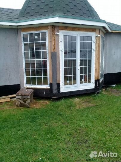 Балконный блок бу / дверь балконная