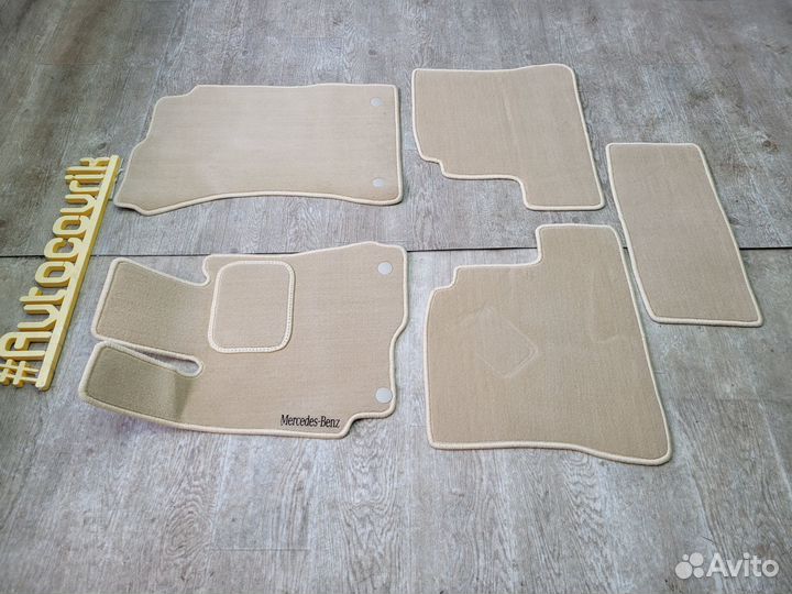 Коврики в салон Mercedes S-class 221 long