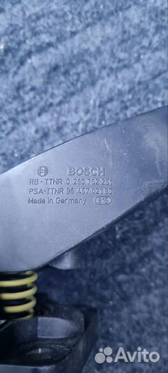 Citroen c3педаль газа