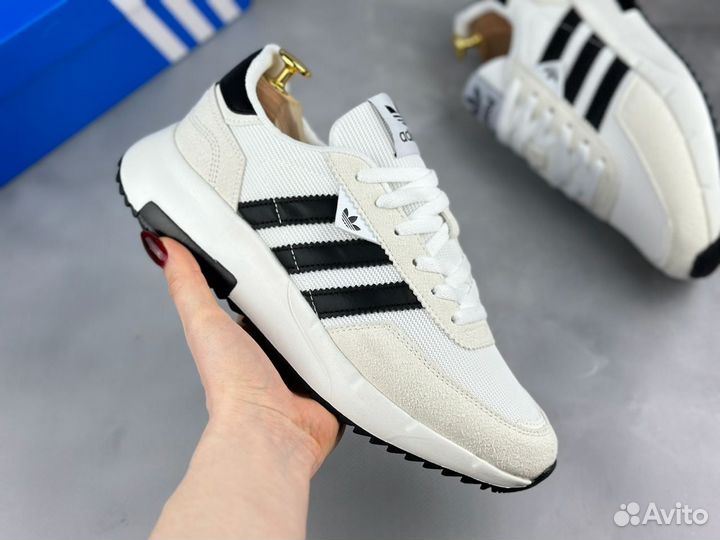 Мужские кроссовки Adidas Retropy F2 белые