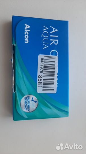 Линзы контактные air optix aqua