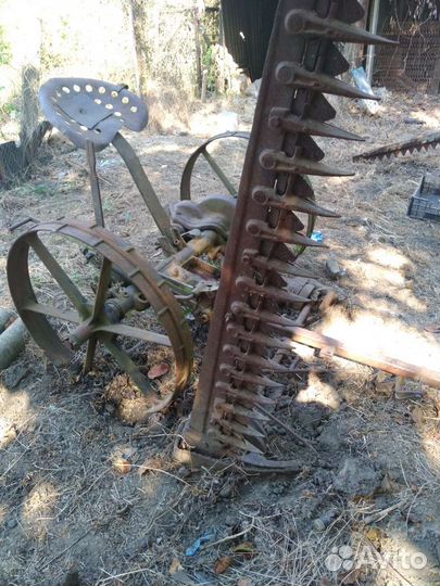 Косилка конная Лобогрейка