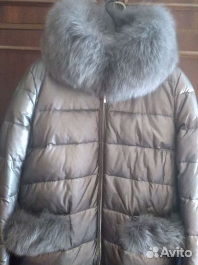 Пуховик женский52-54размер материал эко кожа цена
