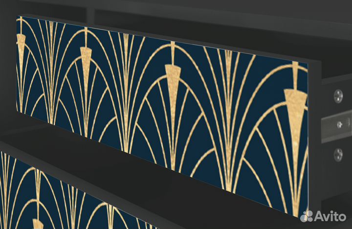 Тв-тумба T4 - Антрацит - Flower of the Nile