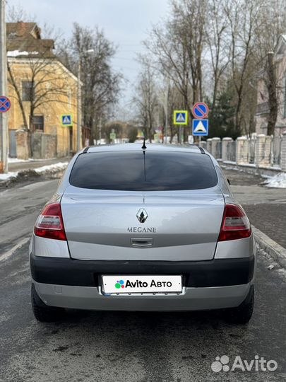 Renault Megane 1.6 AT, 2007, 220 000 км