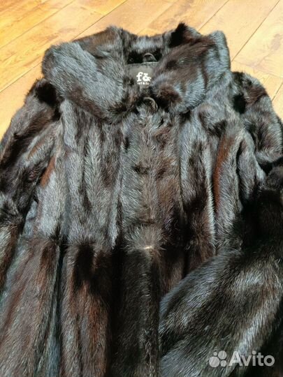 Шуба норковая с капюшоном 42 44