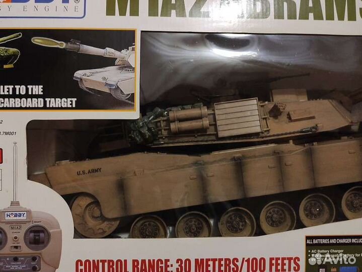 Танк M1A2 abrams hobby engine