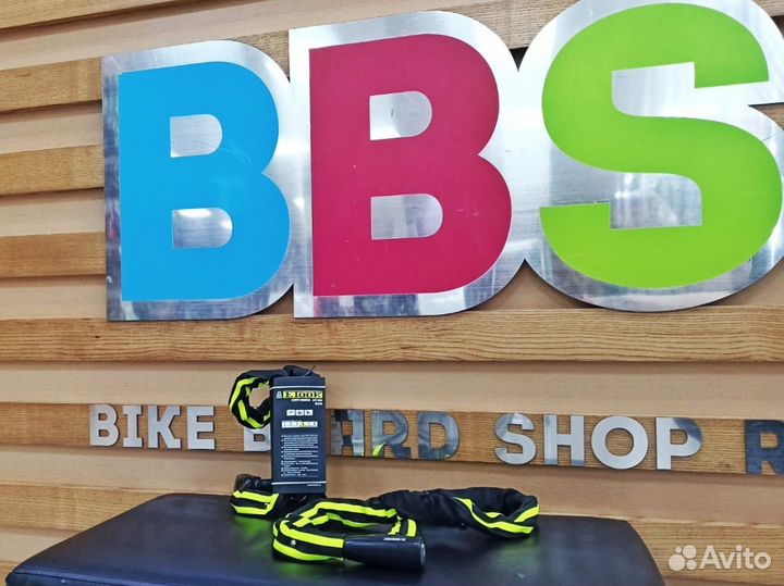 Замок стальная цель etook ET455-2 1000mm*6mm 900g