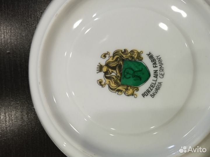 Кофейный сервиз Porzellain Bavaria 70e годы