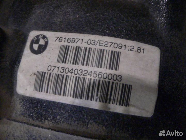 Редуктор заднего моста BMW 1-серия F20/F21 2011