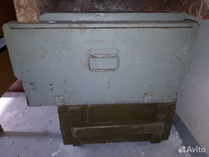 Ящик деревянный военный