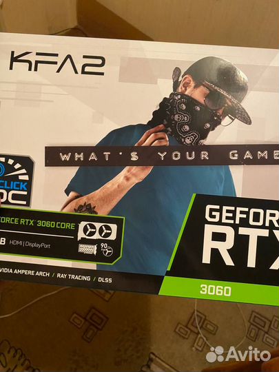 Видеокарта kfa2 3060 12 gb