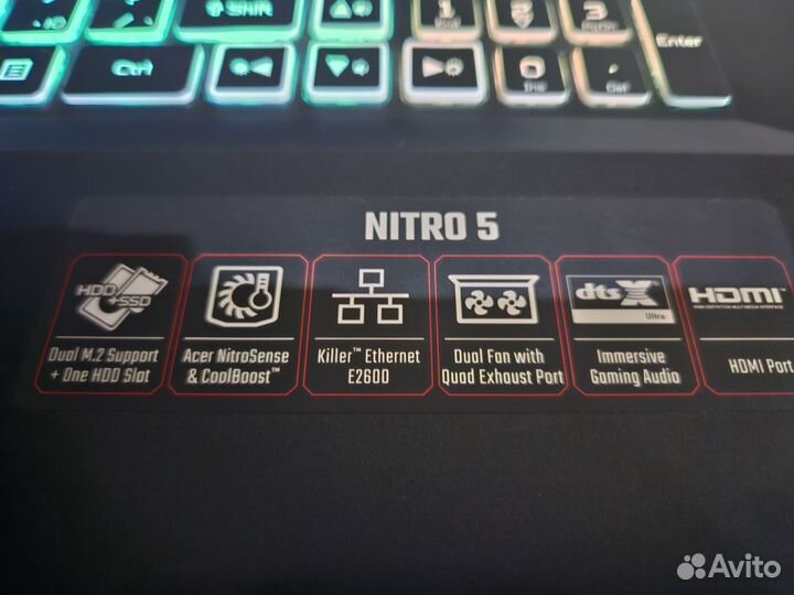 Ноутбук acer nitro 5