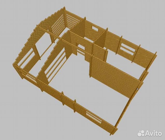 Домик под ключ