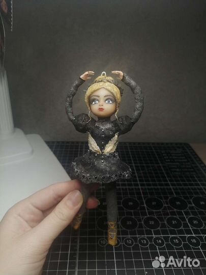 Ватные елочные игрушки